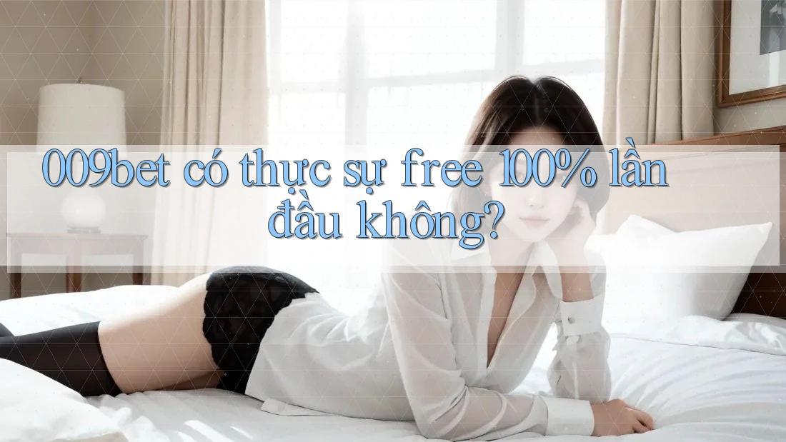 009bet có thực sự free 100% lần đầu không?