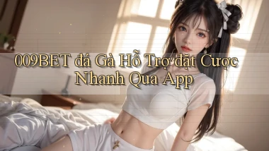 009bet  đá gà hỗ trợ đặt cược nhanh qua app