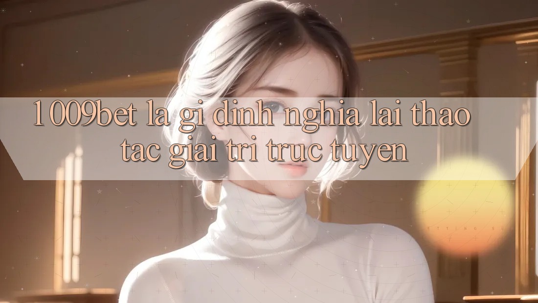 1. 009bet Là Gì? Định Nghĩa Lại Thao tác Giải Trí Trực Tuyến