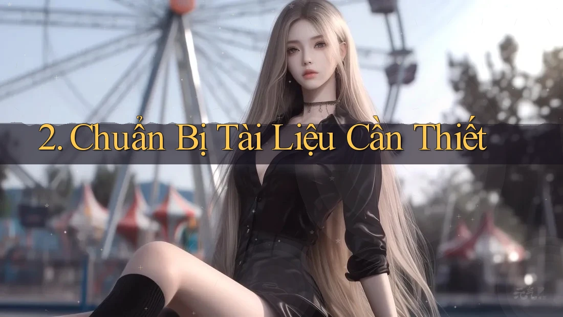 2. Chuẩn Bị Tài Liệu Cần Thiết 2. Chuẩn Bị Tài Liệu Cần Thiết