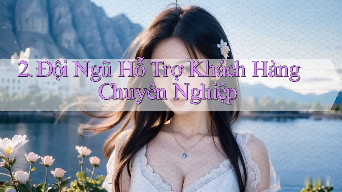2. Đội ngũ hỗ trợ khách hàng chuyên nghiệp