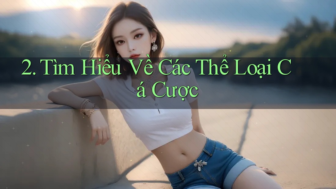 2. Tìm Hiểu Về Các Thể Loại Cá Cược 2. Tìm Hiểu Về Các Thể Loại Cá Cược