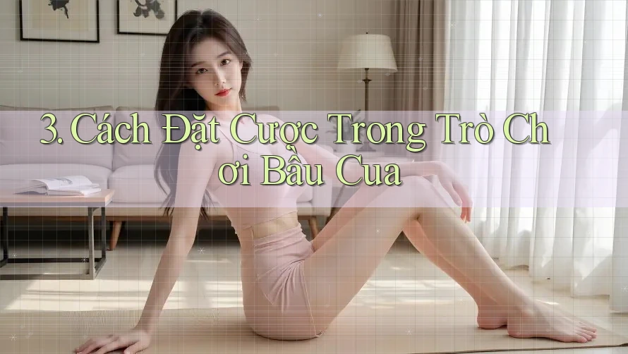 3. Cách Đặt Cược Trong Trò Chơi Bầu Cua