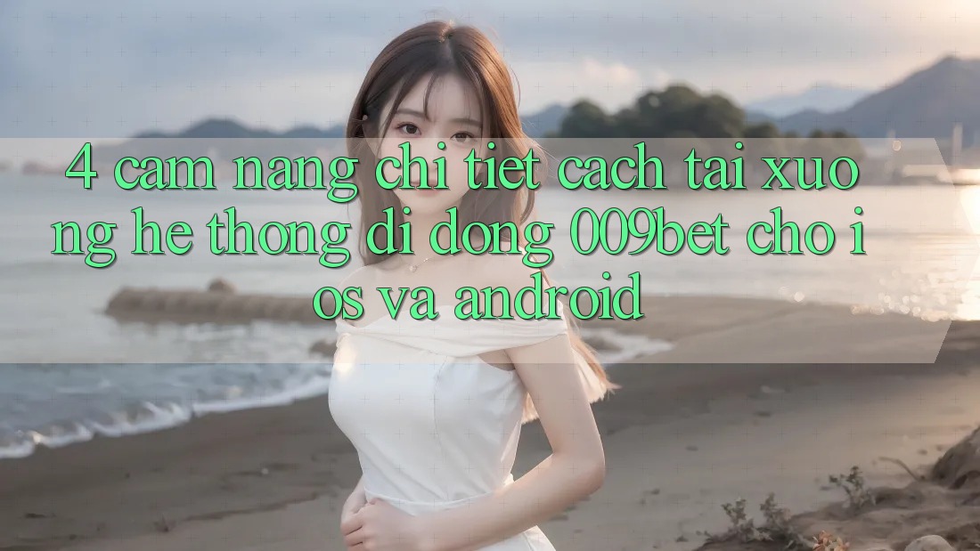 4. Cẩm nang Chi Tiết Cách Tải xuống Hệ thống di động 009bet Cho iOS Và Android