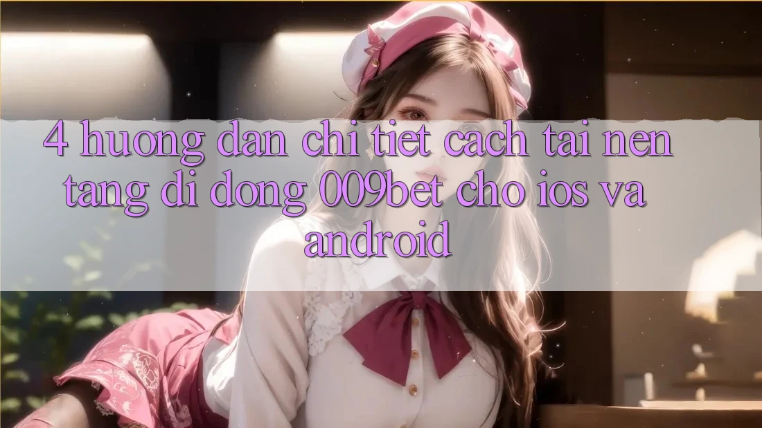 4. Hướng dẫn Chi Tiết Cách Tải Nền tảng di động 009bet Cho iOS Và Android