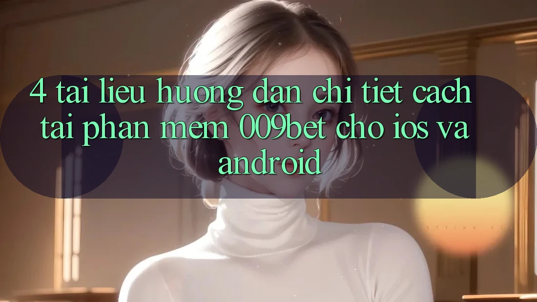 4. Tài liệu hướng dẫn Chi Tiết Cách Tải Phần mềm 009bet Cho iOS Và Android 4. Tài liệu hướng dẫn Chi Tiết Cách Tải Phần mềm 009bet Cho iOS Và Android