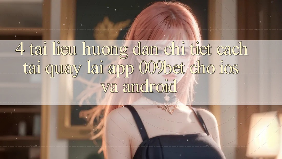 4. Tài liệu hướng dẫn Chi Tiết Cách Tải quay lại App 009bet Cho iOS Và Android