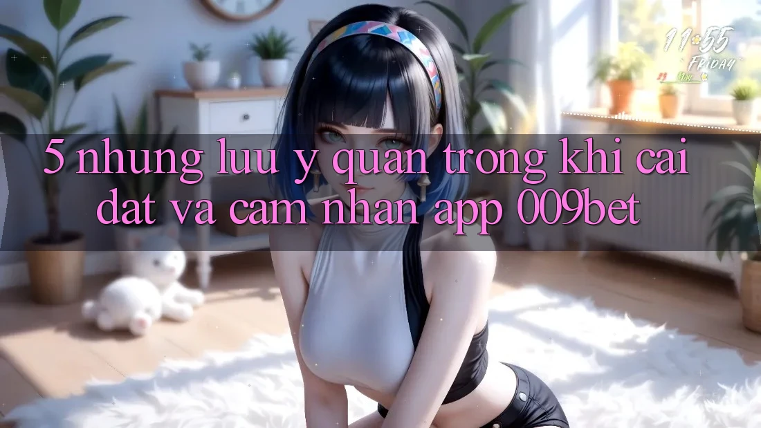 5. Những Lưu Ý Quan Trọng Khi Cài đặt Và Cảm nhận App 009bet