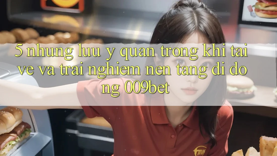 5. Những Lưu Ý Quan Trọng Khi Tải về Và Trải nghiệm Nền tảng di động 009bet 5. Những Lưu Ý Quan Trọng Khi Tải về Và Trải nghiệm Nền tảng di động 009bet