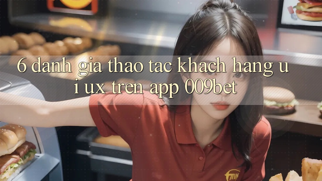 6. Đánh Giá Thao tác Khách hàng (UI/UX) Trên App 009bet