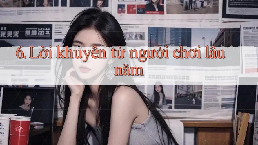 6. Lời khuyên từ người chơi lâu năm