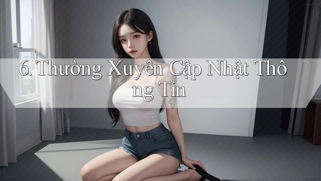 6. Thường Xuyên Cập Nhật Thông Tin