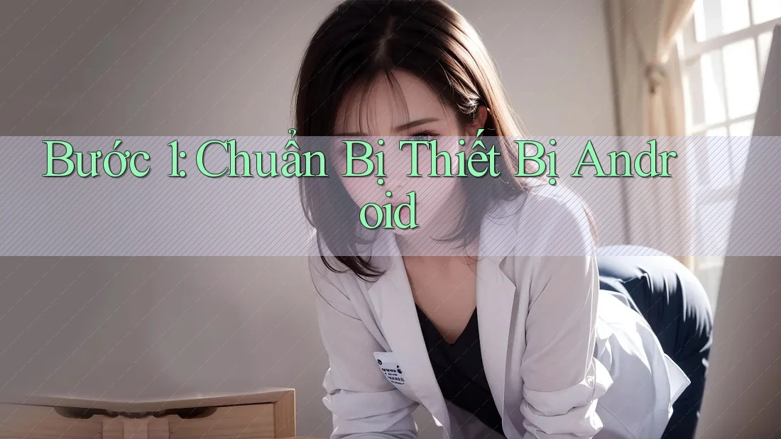 Bước 1: Chuẩn Bị Thiết Bị Android Bước 1: Chuẩn Bị Thiết Bị Android