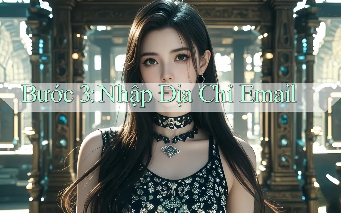 Bước 3: Nhập Địa Chỉ Email