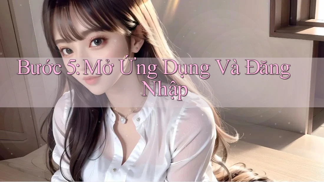 Bước 5: Mở Ứng Dụng Và Đăng Nhập Bước 5: Mở Ứng Dụng Và Đăng Nhập