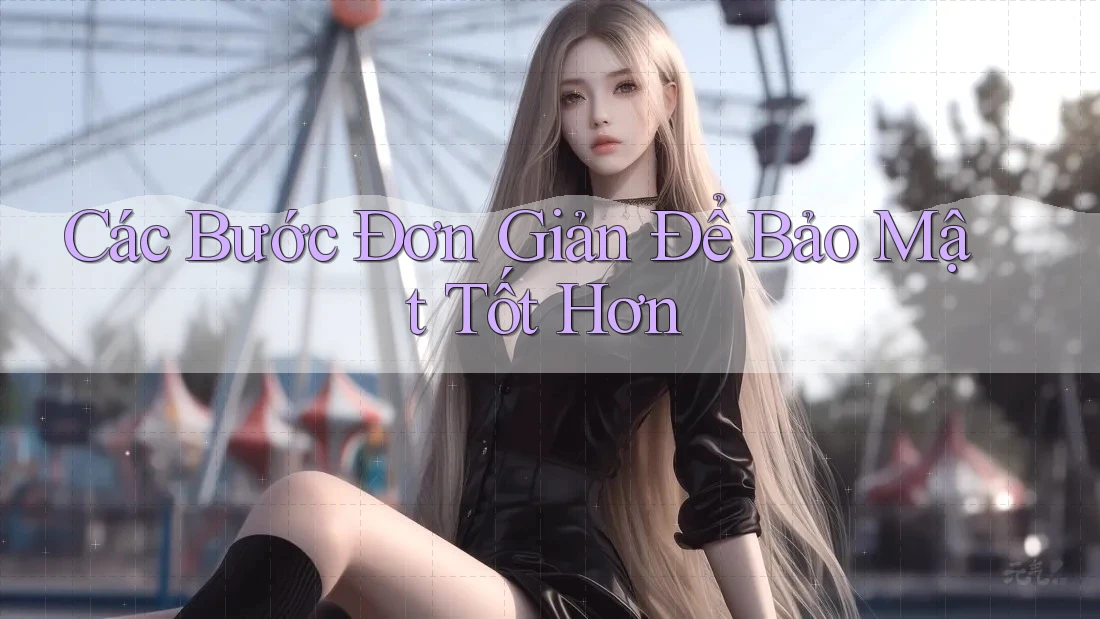 Các Bước Đơn Giản Để Bảo Mật Tốt Hơn