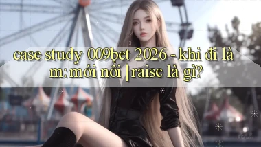 case study 009bet 2026   khi đi làm mới nổi raise là gì