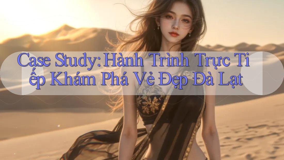 Case Study: Hành Trình Trực Tiếp Khám Phá Vẻ Đẹp Đà Lạt