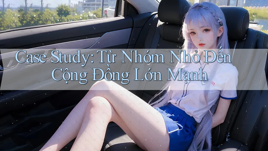 Case Study: Từ Nhóm Nhỏ Đến Cộng Đồng Lớn Mạnh