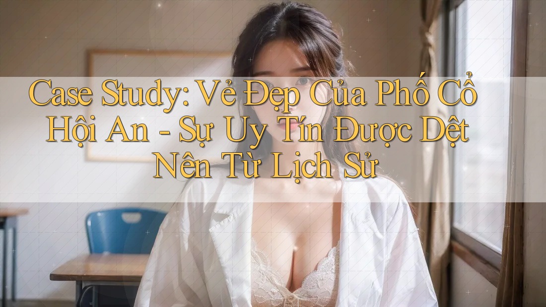 Case Study: Vẻ Đẹp Của Phố Cổ Hội An - Sự Uy Tín Được Dệt Nên Từ Lịch Sử Case Study: Vẻ Đẹp Của Phố Cổ Hội An - Sự Uy Tín Được Dệt Nên Từ Lịch Sử