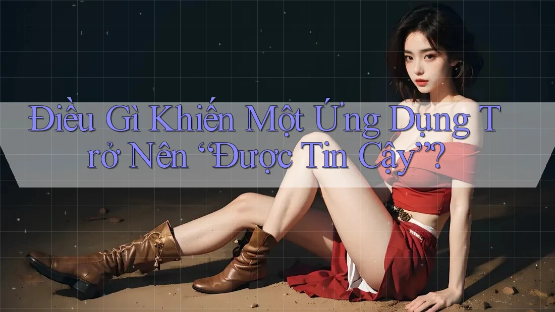 Điều Gì Khiến Một Ứng Dụng Trở Nên “Được Tin Cậy”? Điều Gì Khiến Một Ứng Dụng Trở Nên “Được Tin Cậy”?