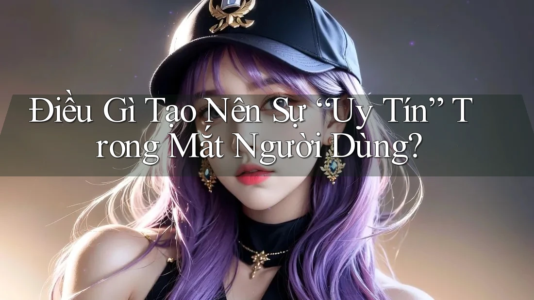 Điều Gì Tạo Nên Sự “Uy Tín” Trong Mắt Người Dùng? Điều Gì Tạo Nên Sự “Uy Tín” Trong Mắt Người Dùng?