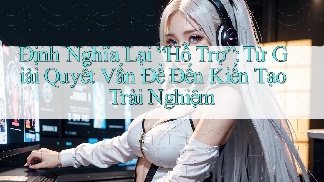 Định Nghĩa Lại “Hỗ Trợ”: Từ Giải Quyết Vấn Đề Đến Kiến Tạo Trải Nghiệm