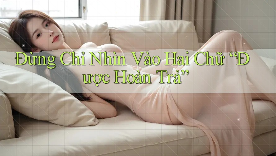 Đừng Chỉ Nhìn Vào Hai Chữ “Được Hoàn Trả” Đừng Chỉ Nhìn Vào Hai Chữ “Được Hoàn Trả”