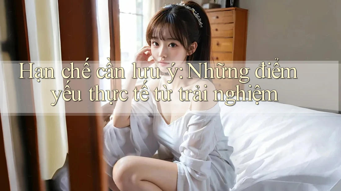 Hạn chế cần lưu ý: Những điểm yếu thực tế từ trải nghiệm