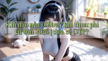 Khi nào nên 009bet khi thua phiên bản 2026 chia sẻ OTP
