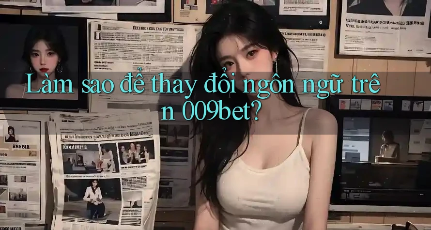 Làm sao để thay đổi ngôn ngữ trên 009bet?