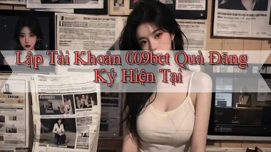 lập tài khoản 009bet quà đăng ký hiện tại
