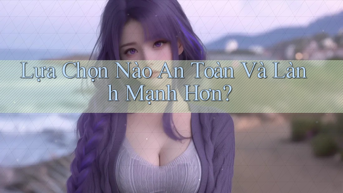 Lựa Chọn Nào An Toàn Và Lành Mạnh Hơn?