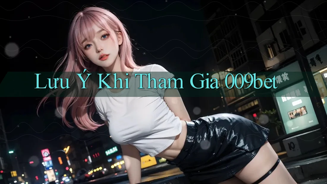 Lưu Ý Khi Tham Gia 009bet