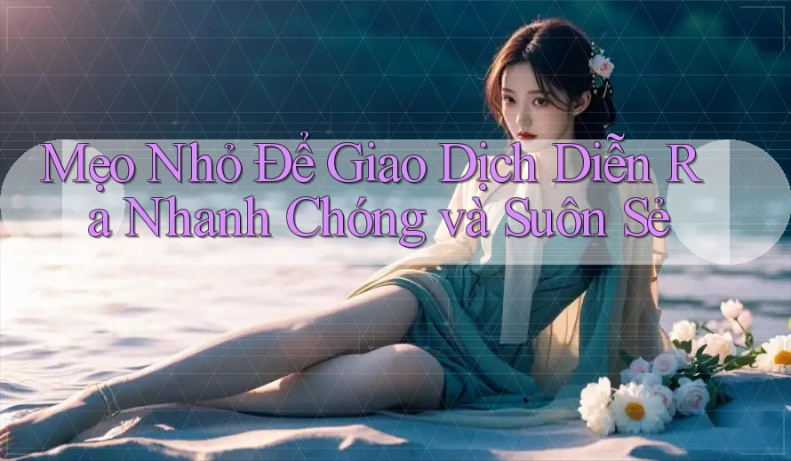 Mẹo Nhỏ Để Giao Dịch Diễn Ra Nhanh Chóng và Suôn Sẻ