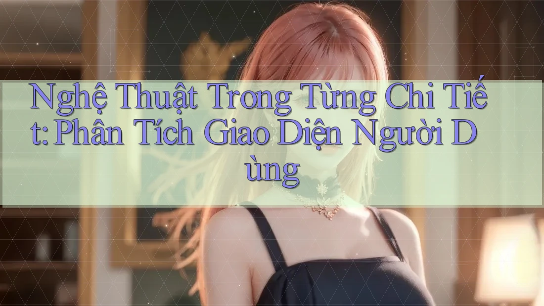 Nghệ Thuật Trong Từng Chi Tiết: Phân Tích Giao Diện Người Dùng