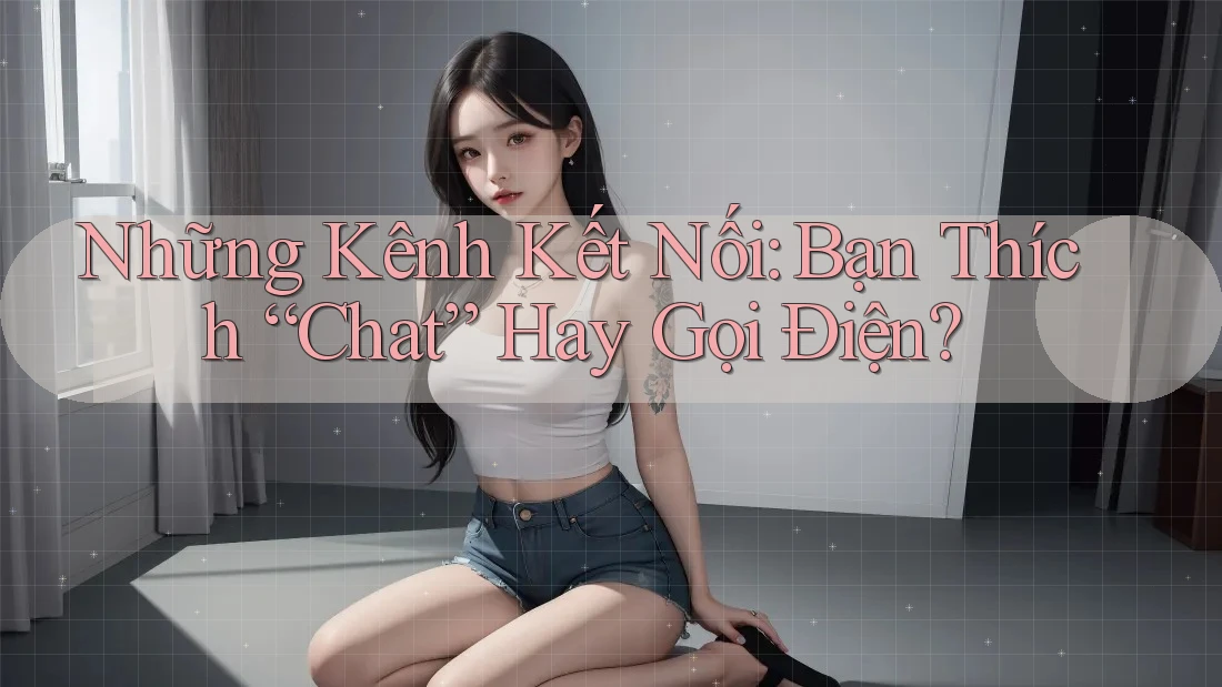 Những Kênh Kết Nối: Bạn Thích “Chat” Hay Gọi Điện?