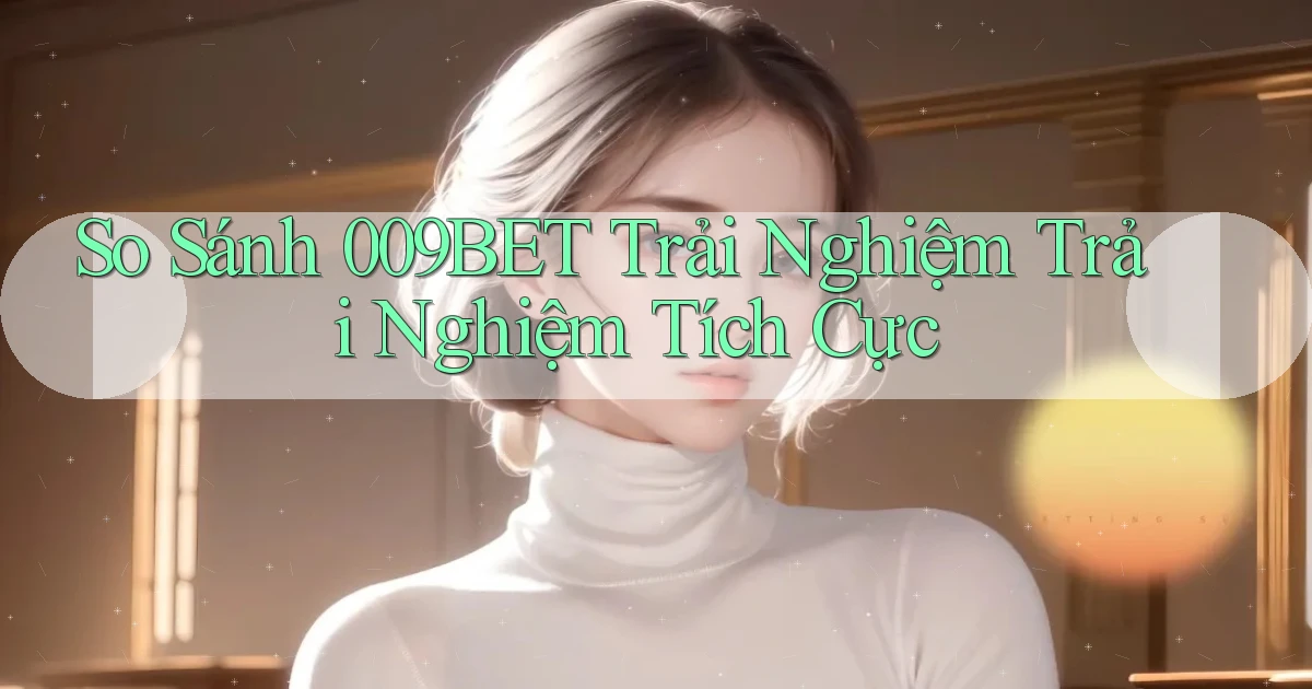 so sánh 009bet trải nghiệm trải nghiệm tích cực