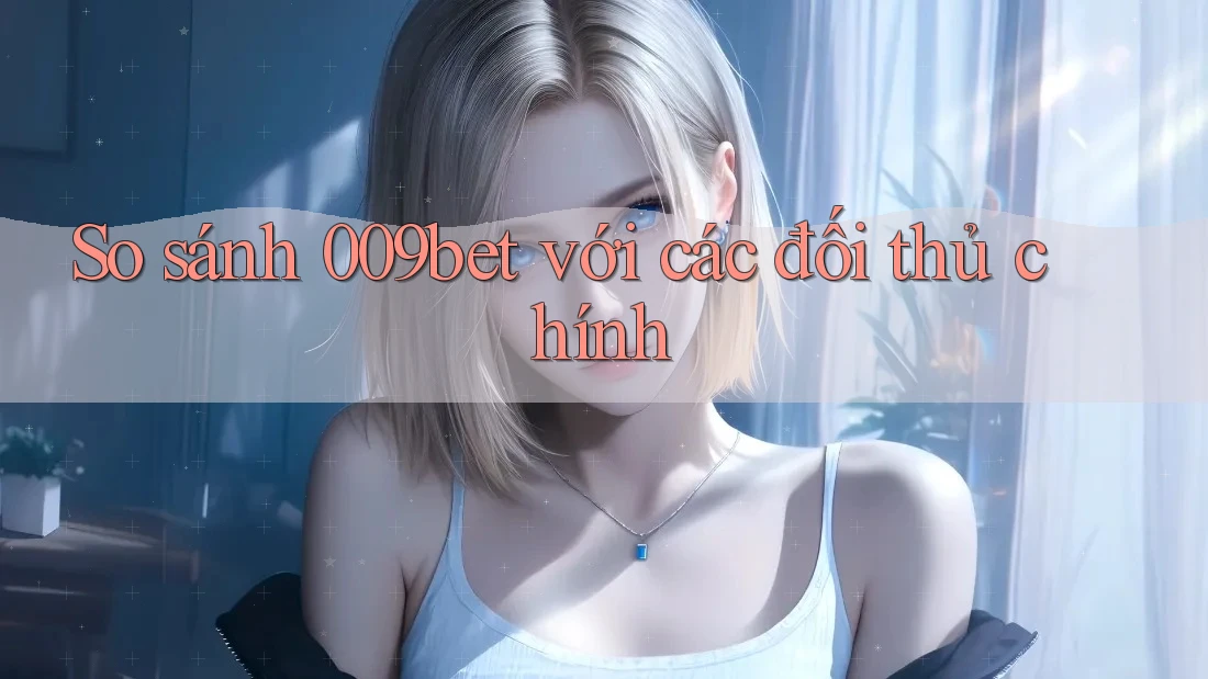So sánh 009bet với các đối thủ chính