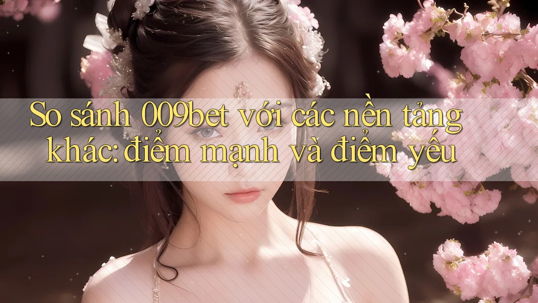 So sánh 009bet với các nền tảng khác: điểm mạnh và điểm yếu