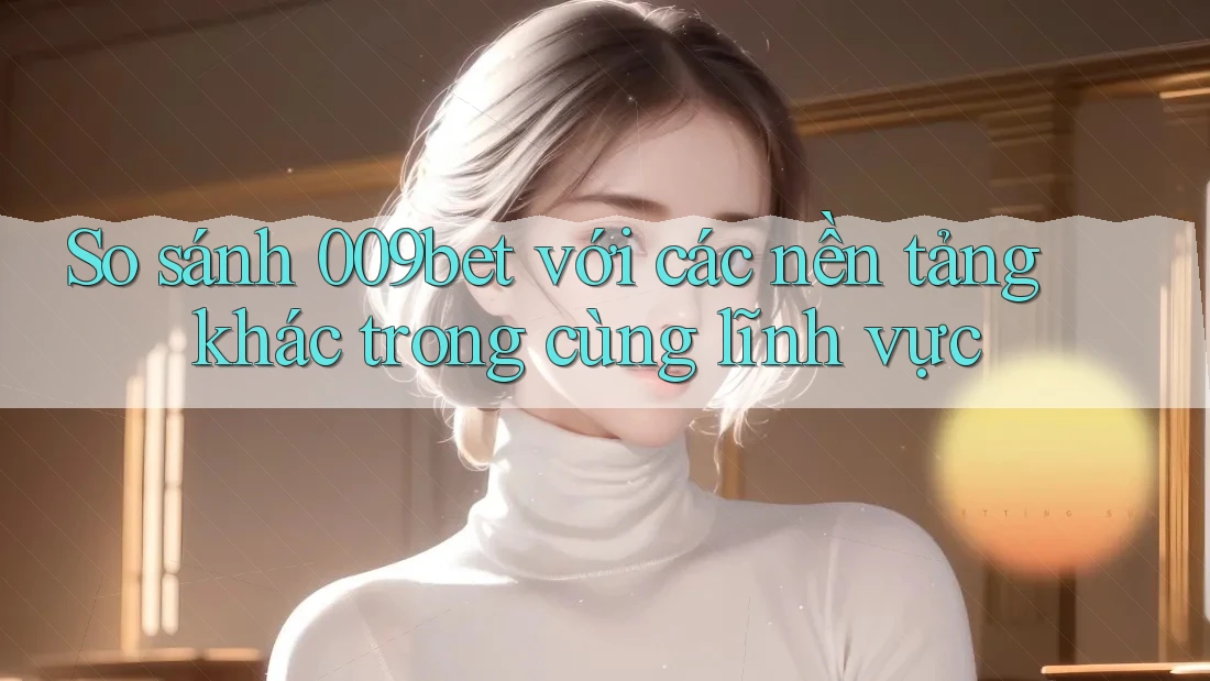 So sánh 009bet với các nền tảng khác trong cùng lĩnh vực