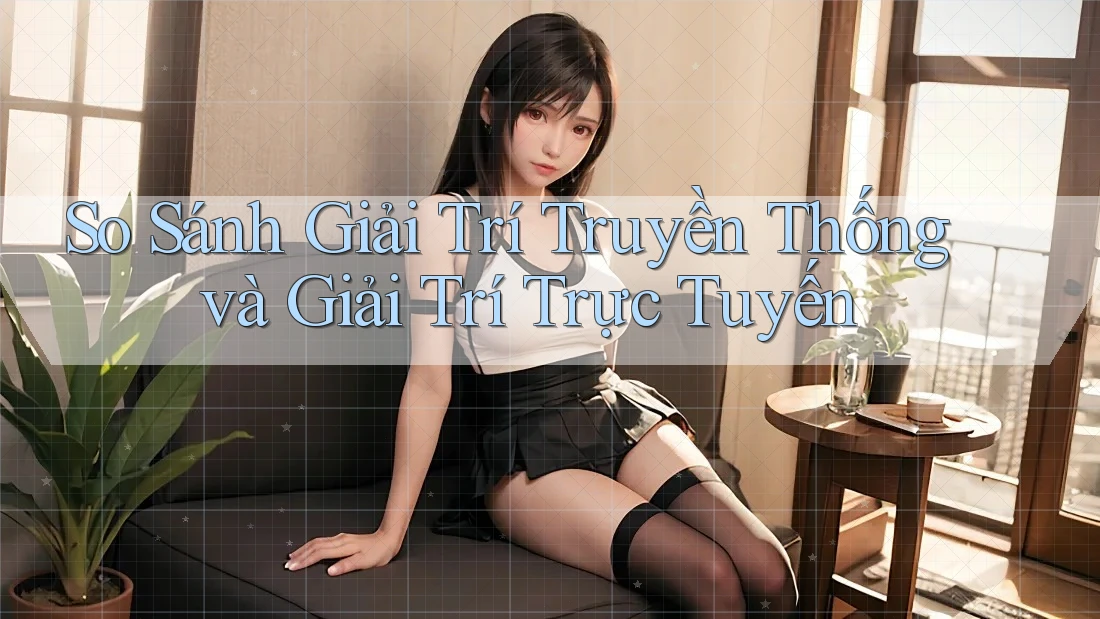 So Sánh Giải Trí Truyền Thống và Giải Trí Trực Tuyến