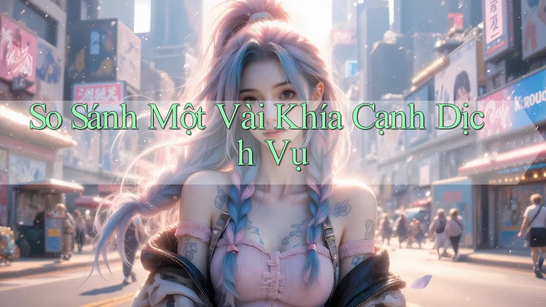 So Sánh Một Vài Khía Cạnh Dịch Vụ