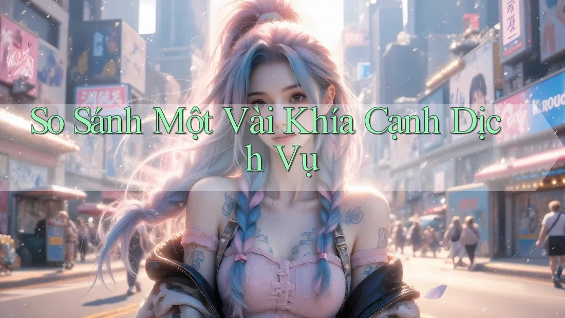 So Sánh Một Vài Khía Cạnh Dịch Vụ