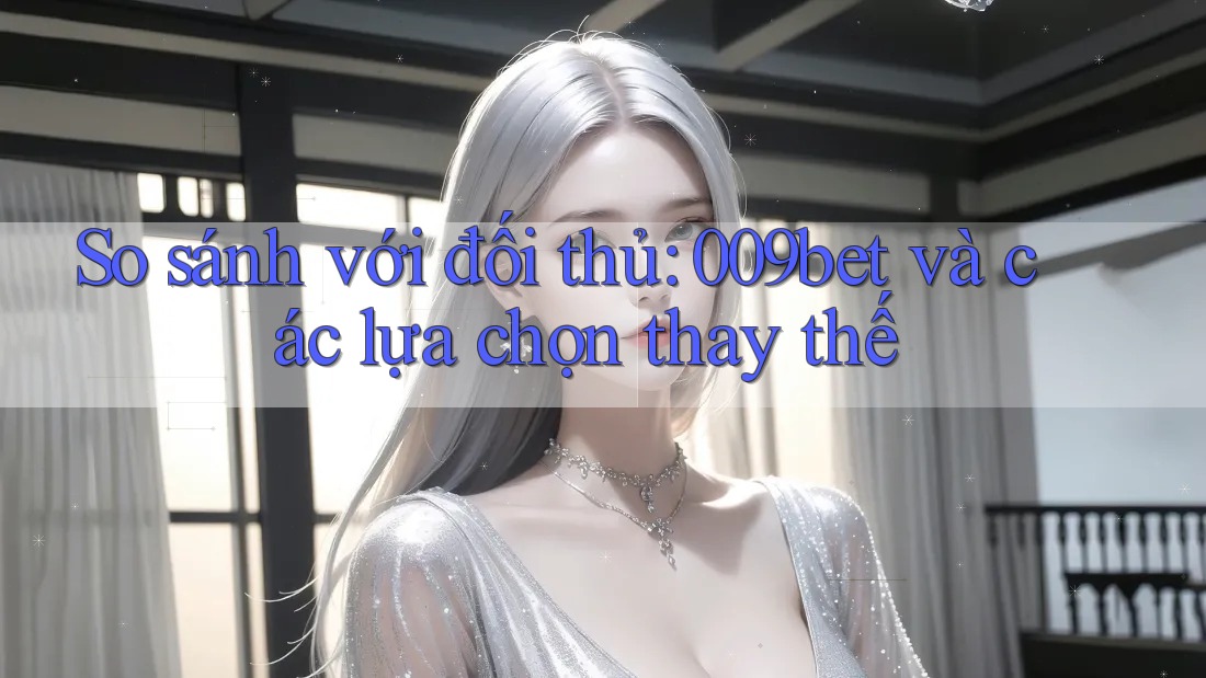 So sánh với đối thủ: 009bet và các lựa chọn thay thế