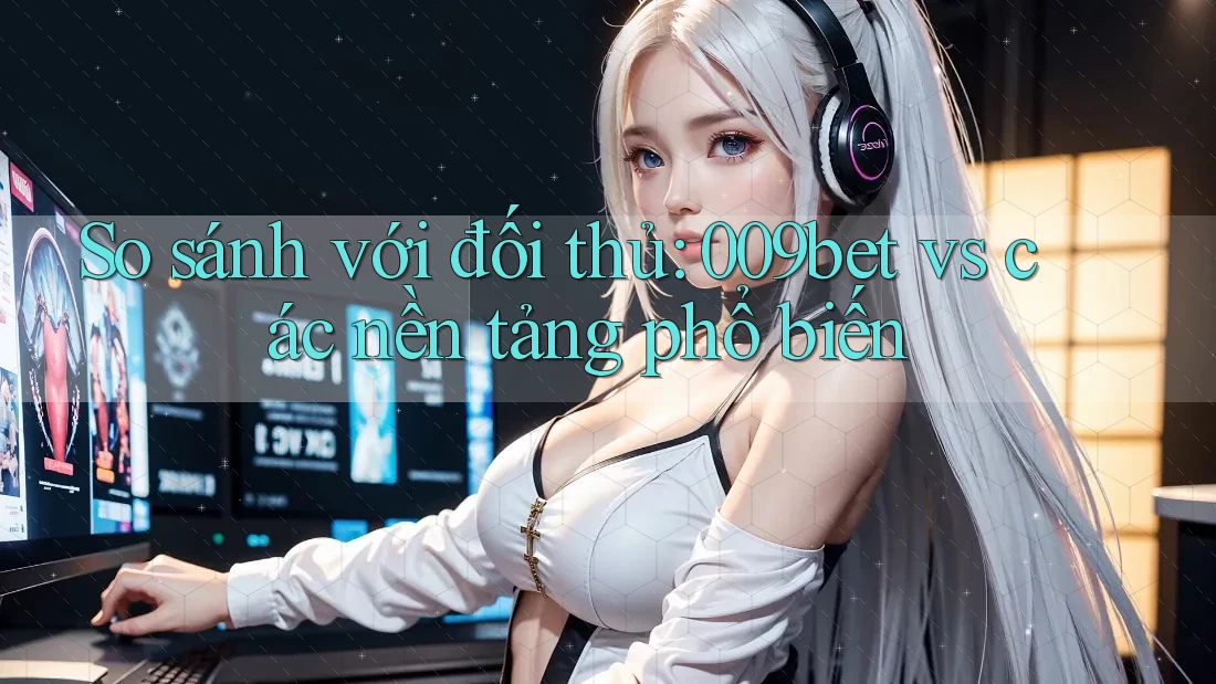 So sánh với đối thủ: 009bet vs các nền tảng phổ biến