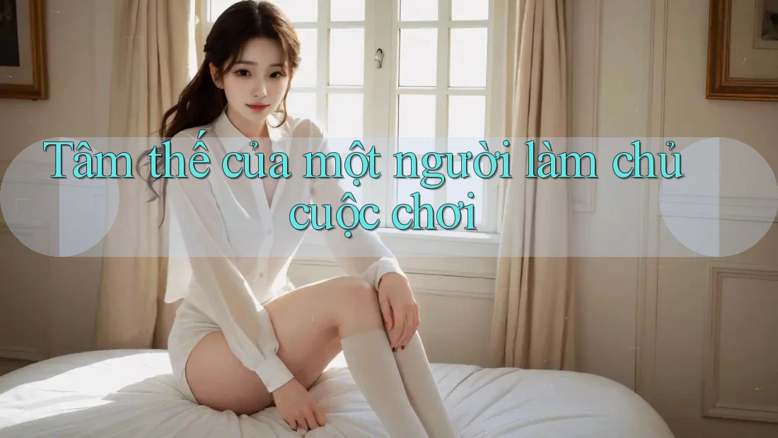 Tâm thế của một người làm chủ cuộc chơi Tâm thế của một người làm chủ cuộc chơi