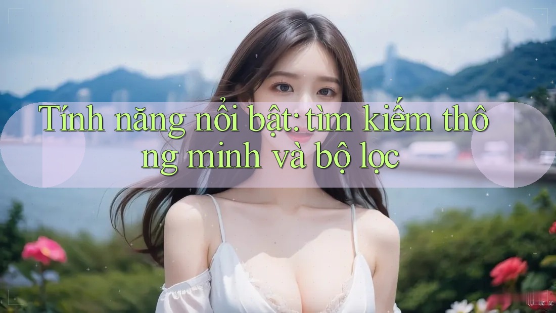 Tính năng nổi bật: tìm kiếm thông minh và bộ lọc