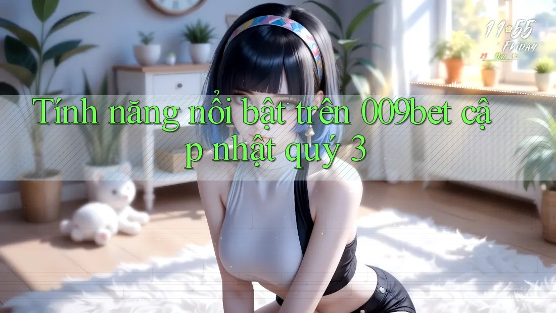 Tính năng nổi bật trên 009bet cập nhật quý 3