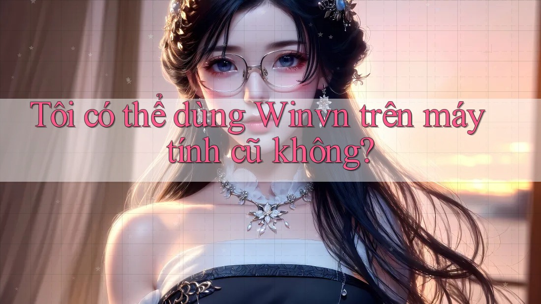 Tôi có thể dùng Winvn trên máy tính cũ không?
